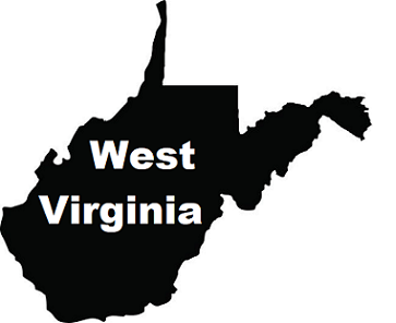 Map of West Virginia